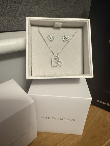 Hot diamonds double heart - hot,
