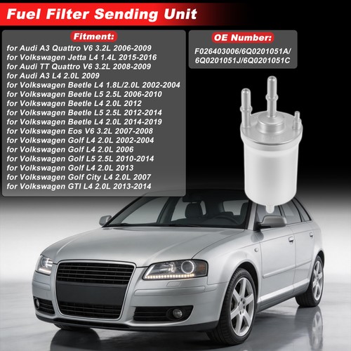Fuel filter assembly for - assembly, audi