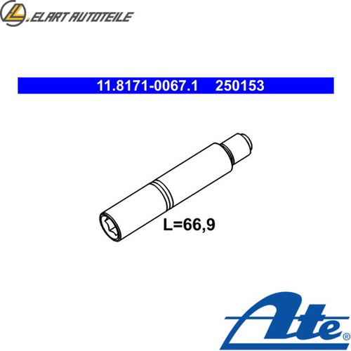 Guide bolt brake caliper - guide,