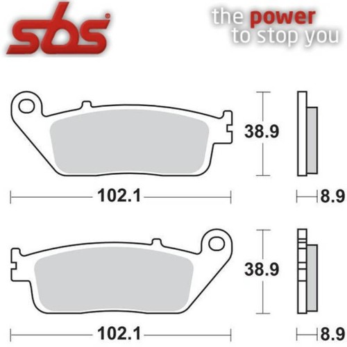Pair brake pads - pair,