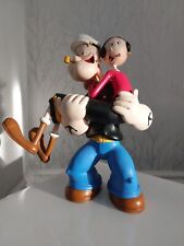 Popeye Holding Olive Oyl 30cm Statue EXTREMELY RARE