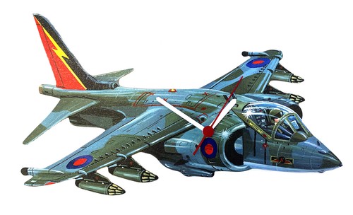 Hawker harrier clock - hawker,