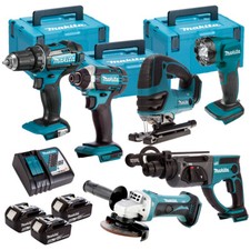 Makita 18V LXT 6 Piece Monster