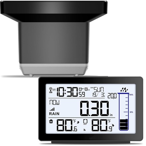 Wireless rain gauge outdoor - rain,