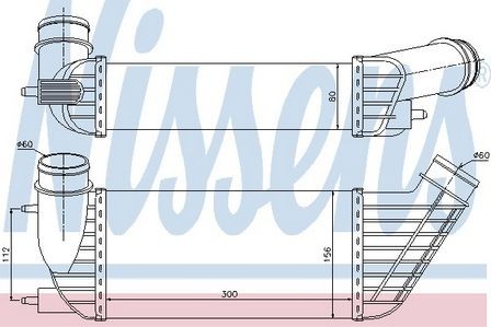 Nissens intercooler for - intercooler,