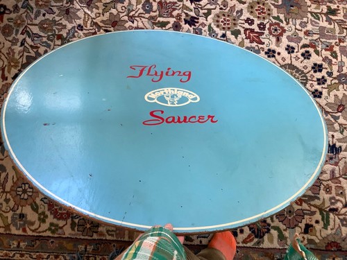 Original flying saucer - original,
