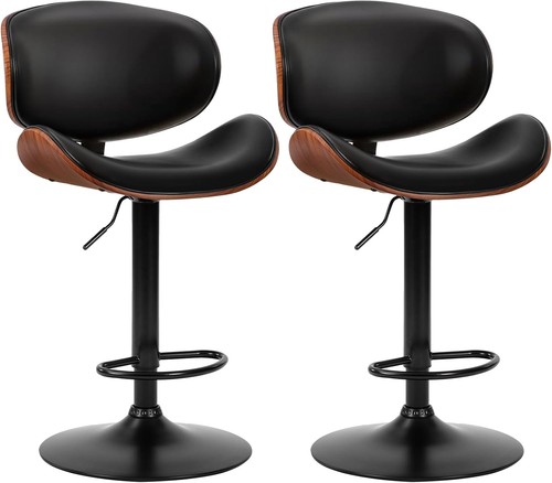 2pcs swivel bar - bar, stools,pu