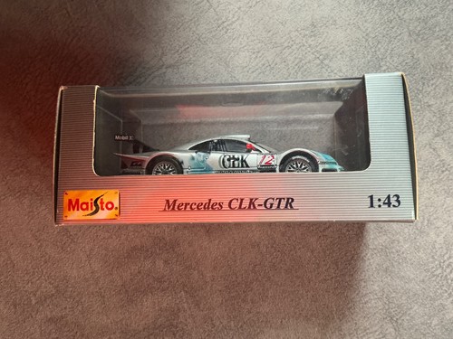 Maisto mercedes benz clk gtr - maisto, mercedes-benz