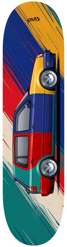 Car art mk3 harlequin - car,