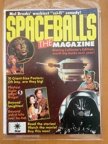 Spaceballs the magazine 1987 - spaceballs,