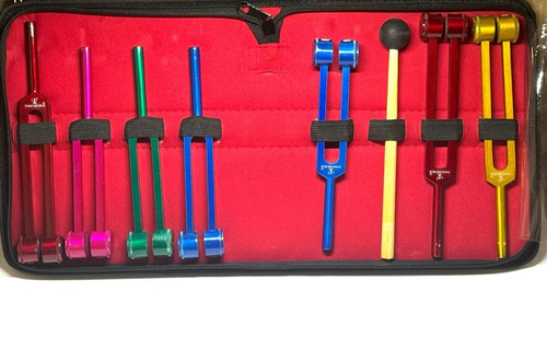 Chakra tuning fork colorful - tuning,