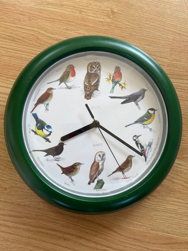 Zeon bird clock - zeon, singing