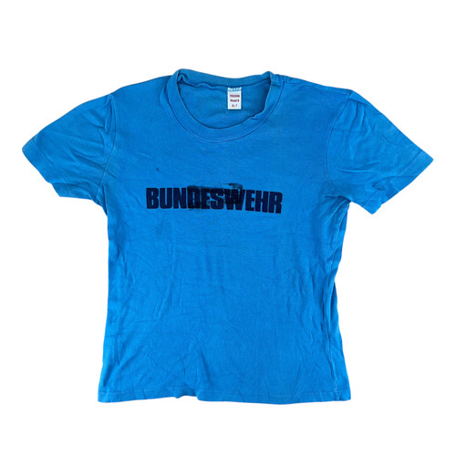West german army shirt blue - german,
