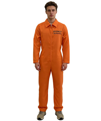 Men orange convict - men’s,