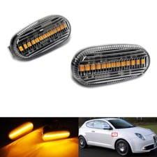 2x Clear Side Indicator LED