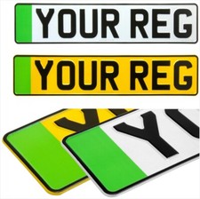 Green badge pressed number - green,