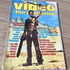 Video Today 1987 - The Evil Dead 2,Sam Raimi,Bruce Campbell.Fiona Cooper, Dr Who