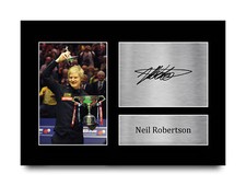 Neil Robertson A4 Snooker Gift