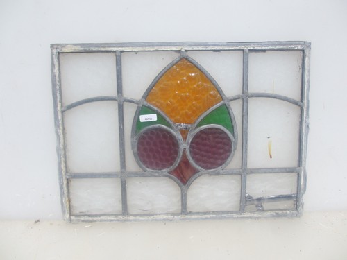 Antique stained glass - glass, window