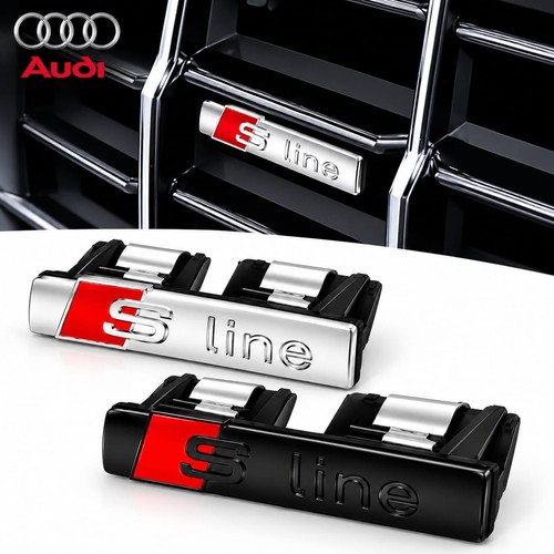 Audi line front grille badge - audi,