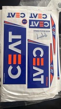 CEAT Full Bat 3D Embossed Sticker - rohit sharma edition blue hitman