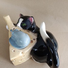 Coopercraft Teapot Cat Mouse