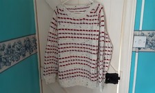 New hand knitted ladies jumper approx. 52" chest