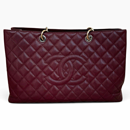 Chanel gst burgundy - xl,