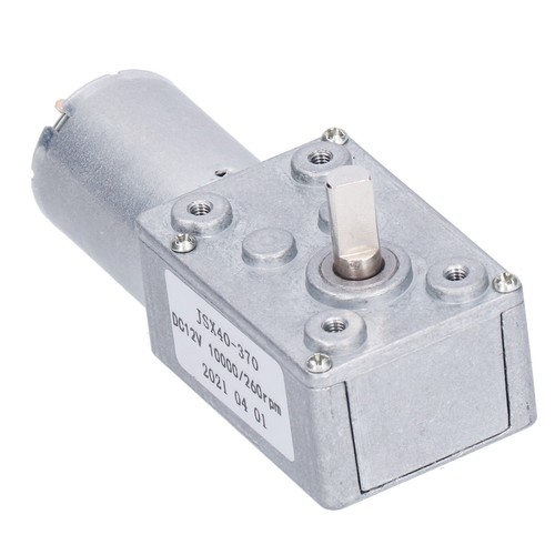 Geared motor worm gear - dc,