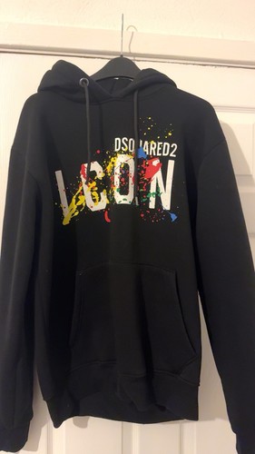 Dsquared hoodie mens - dsquared,