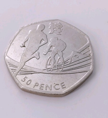 2011 50p fifty pence - , -50p