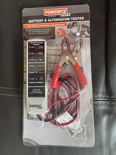 New battery alternator - battery, &