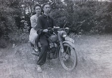 Vintage Photo Negative Couple