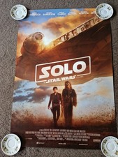Solo: A Star Wars Story Italian One Sheet Poster Original. Single Sided. 27" X39