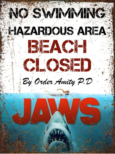 Retro vintage jaws - retro,