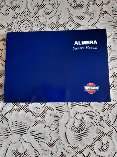 Nissan almera owners handbook - owners,