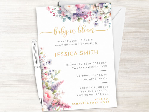 Baby bloom personalised - baby, in