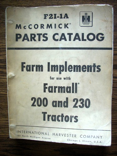 Farmall mccormick 200 - farmall,