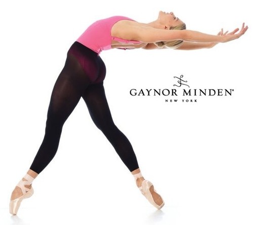 Tights black dance - black, footless