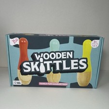 Toys wooden skittles summer - toys,