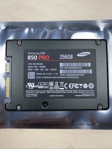 Samsung ssd 850 pro 256gb - samsung,