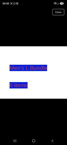 Men clothing bundle - men's, size