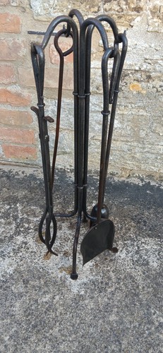 Metal fireplace companion - companion, /