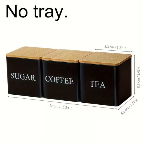 Set airtight tea coffee - set, &