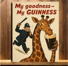 Guinness metal signs