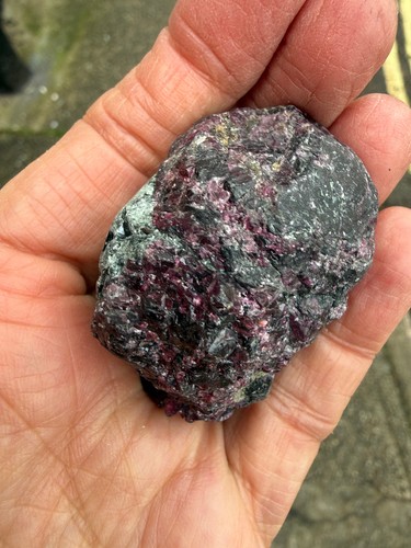 Garnet crystal raw rough - crystal,