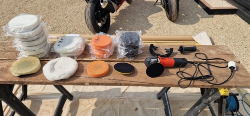 Orbital polisher sander with - sander,