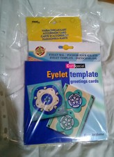 Harmonica Folding Card making equipment Eyelet Template for greetings cards