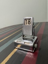 Vintage 1950 Art Deco Chrome
