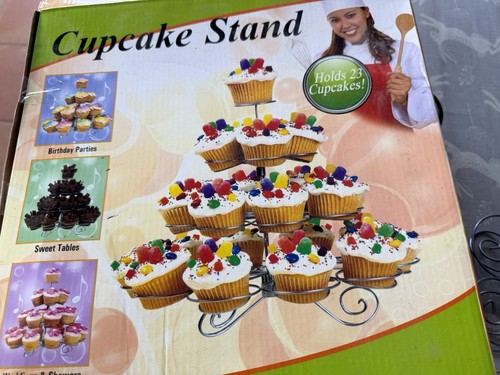 Cupcake stand wire unused - cupcake,